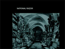 Tablet Screenshot of nationalrazor.net